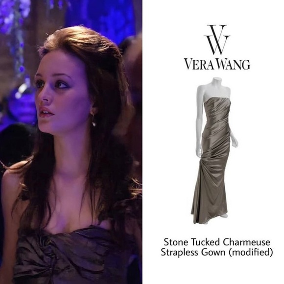 SOLD Blair Waldorf ✨ Vera Wang Strapless Gown - Picture 10 of 10